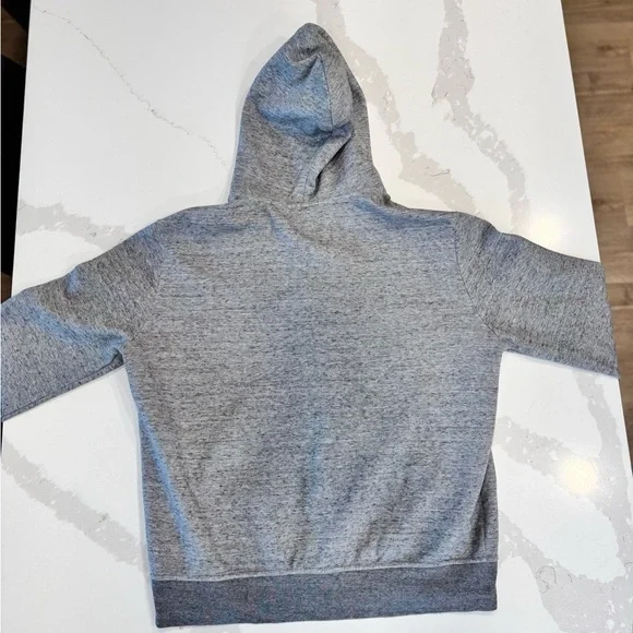 Polo Ralph Lauren men's full-zip fleece hoodie in a heather gray - Picture 5 of 6